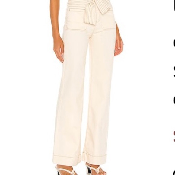 Ulla Johnson Cream Trousers - Picture 3 of 11